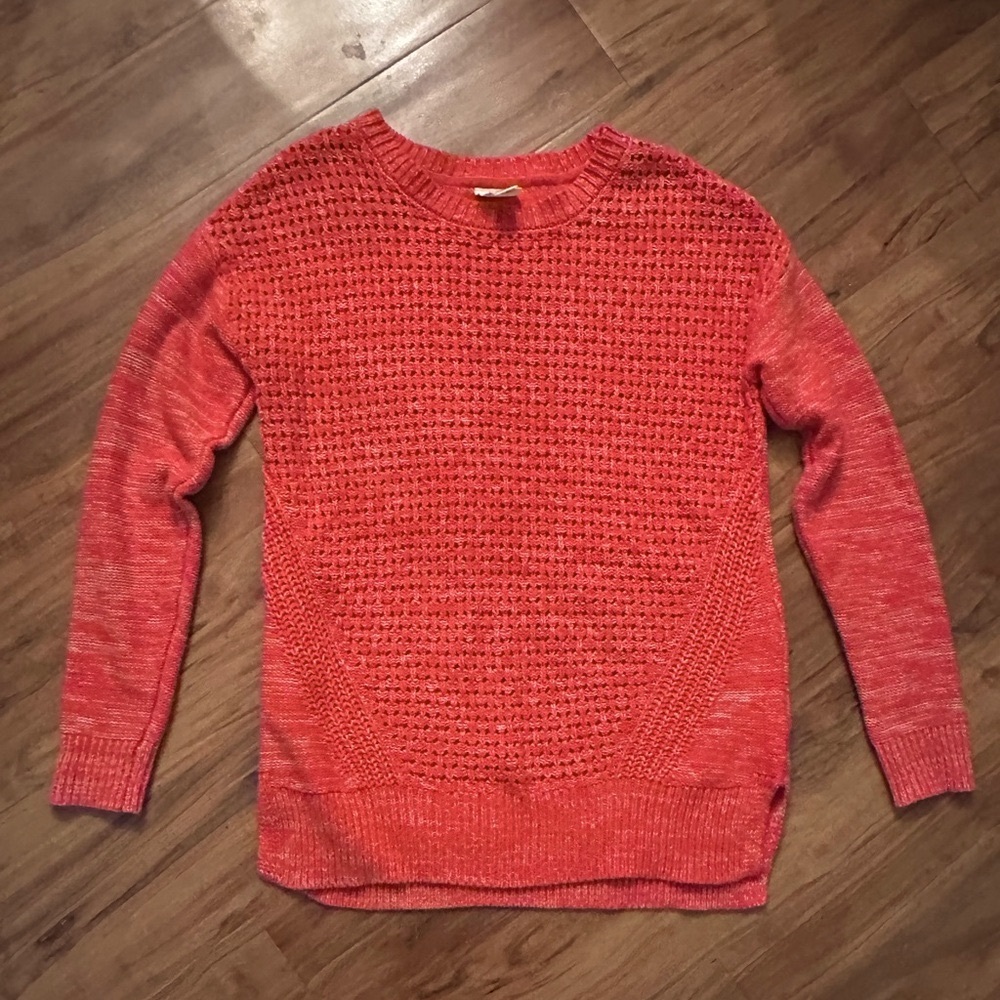 Women's Orange Sweater